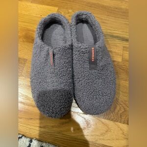 Bombas Charcoal Fleece Slippers